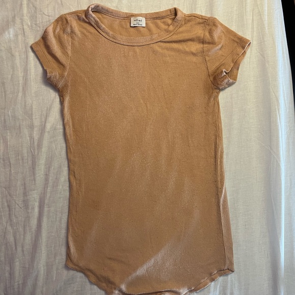 Ribbed WILFRED Crew Women's Tee - Picture 3 of 8